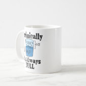 Technisch gesehen ist es immer eine komische Wisse Kaffeetasse (Vorderseite Links)