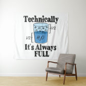 Technisch gesehen ist es immer eine komische Wisse Wandteppich (Beispiel (Horizontal))