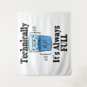 Technisch gesehen ist es immer eine komische Wisse Wandteppich (Vorderseite)