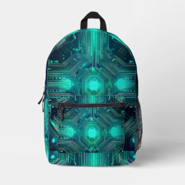 Technisch Inspiriert Rucksack auf der Leiterplatte