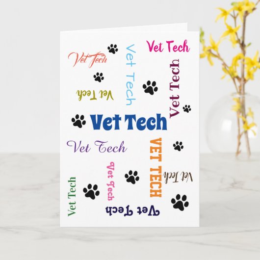 Technische Abschluss-Karte - 2 Karte (Gelbe Blume)