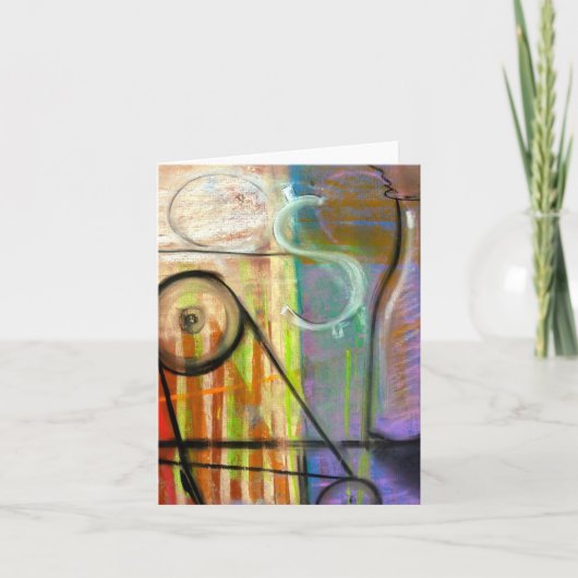 Technische Alchemy-Machine-Note-Karte von Brad Hin Karte (Vorderseite)