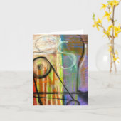 Technische Alchemy-Machine-Note-Karte von Brad Hin Karte (Gelbe Blume)