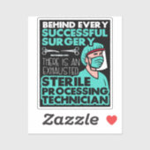 Technische Bewertung der Sterilverarbeitung Aufkleber (Blatt)