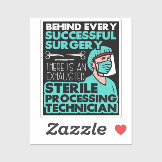 Technische Bewertung der Sterilverarbeitung Aufkleber (Blatt)