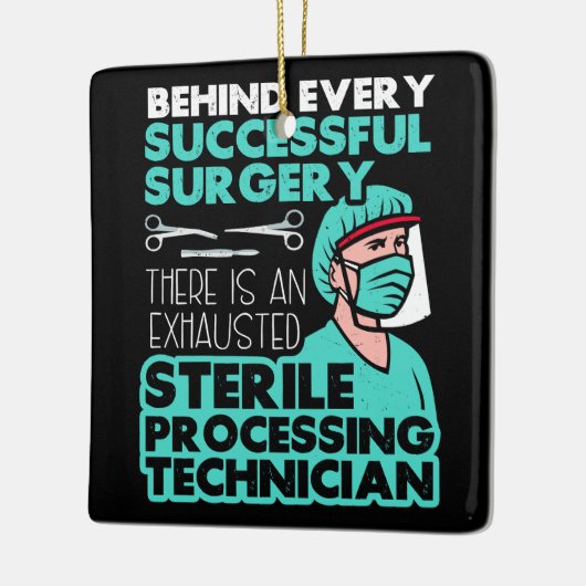 Technische Bewertung der Sterilverarbeitung Keramikornament (Links)