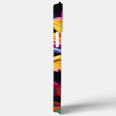 Technische Blume mit Neon Hues Case-Mate iPhone Hülle (Rückseite / Rechts)