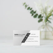 Technische Einfache Trennung Visitenkarte (Stehend Vorderseite)