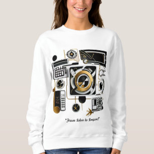 "Technische Evolution enthüllt" Sweatshirt