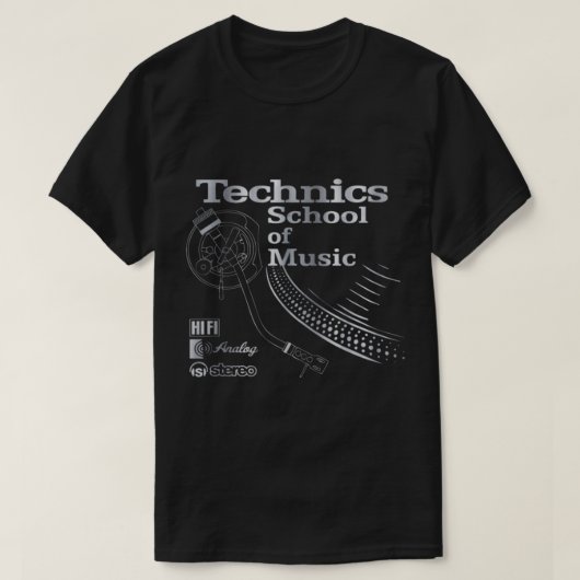 Technische Hochschule für Musik T-Shirt (Design vorne)