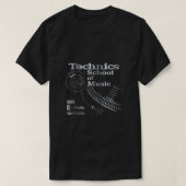 Technische Hochschule für Musik T-Shirt (Design vorne)