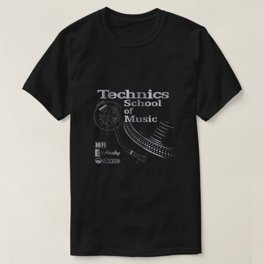 Technische Hochschule für Musik T-Shirt (Design vorne)