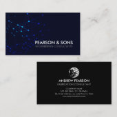 Technische Ingenieurwissenschaften Visitenkarte (Vorne/Hinten)