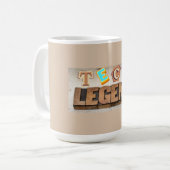 Technische Legende für Programmierer und Problemlö Kaffeetasse (Vorderseite Links)