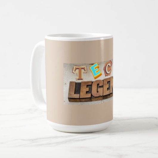 Technische Legende für Programmierer und Problemlö Kaffeetasse (Vorderseite Links)