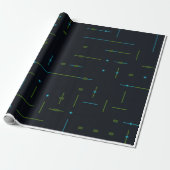Technische Leiterplatte nahtloses Muster Geschenkpapier (Ungerollt)