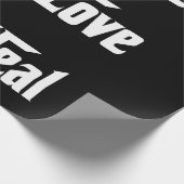 Technische Liebe für Tierärzte Geschenkpapier (Ecke)