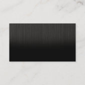 Technische Logo-Visitenkarte Visitenkarte (Rückseite)