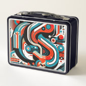 Technische Metall-Lunchbox Metall Brotdose (Rückseite)