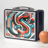 Technische Metall-Lunchbox Metall Brotdose (Beispiel)