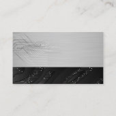 Technische modulare Knoten | Kreuzung Visitenkarte (Rückseite)