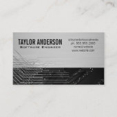 Technische modulare Knoten | Kreuzung Visitenkarte (Vorderseite)