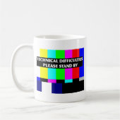 Technische Schwierigkeiten Kaffeetasse (Links)