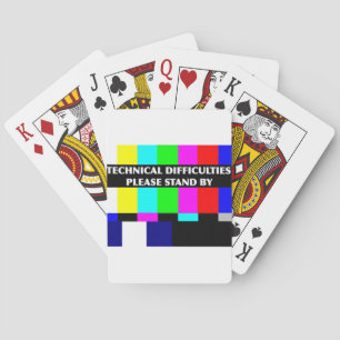 Technische Schwierigkeiten Spielkarten