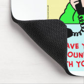 technische Stützstampfenfaust Mousepad (Ecke)