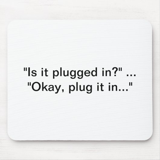 Technische Unterstützung/ES Mousepad (Vorne)