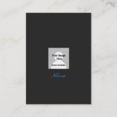 Technische Visitenkarte (Rückseite)