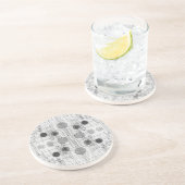 Technische Zeichn-Pläne Weißes Design Getränkeuntersetzer (Seite)