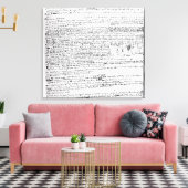 Technische Zeichnungen Leinwanddruck (Insitu (Wohnzimmer))