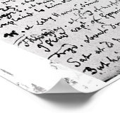 Technische Zeichnungen Poster (Ecke)