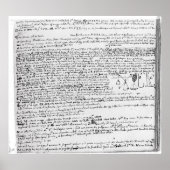 Technische Zeichnungen Poster (Vorne)