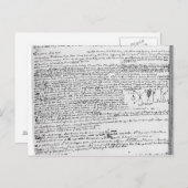 Technische Zeichnungen Postkarte (Vorne/Hinten)