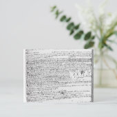 Technische Zeichnungen Postkarte (Stehend Vorderseite)