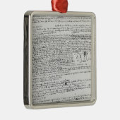 Technische Zeichnungen Silbernes Ornament (Rechts)