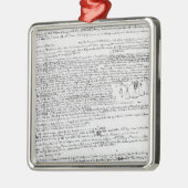 Technische Zeichnungen Silbernes Ornament (Links)