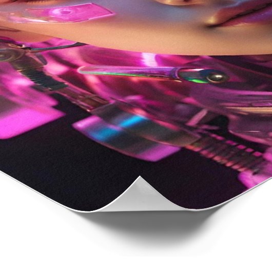 Technischer Anzug Poster (Ecke)