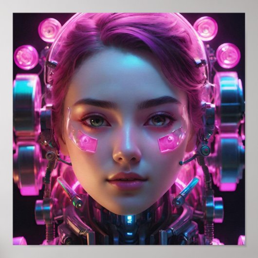 Technischer Anzug Poster (Vorne)