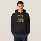 Technischer Beruf Mitarbeiter Funny Worker Technis Hoodie (Vorne ganz)