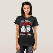 Technischer Dialysetechniker Nephrologe Tech Uni- T-Shirt (Vorne ganz)