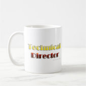 Technischer Direktor (nur Text) Kaffeetasse (Links)
