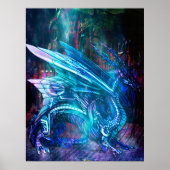 Technischer Drache Poster (Vorne)