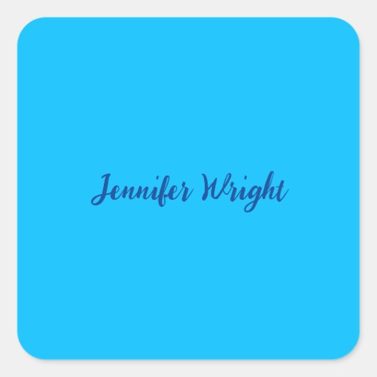 Technischer Fetisch-Sklave Quadratischer Aufkleber (Vorderseite)