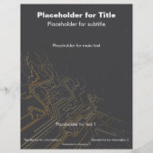 Technischer Flyer "Digitales Zeitalter" (Vorne)