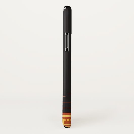 Technischer Halbtonhintergrund 2 Case-Mate iPhone Hülle (Hinten/Rechts)