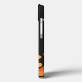 Technischer Halbtonhintergrund 2 Case-Mate iPhone Hülle (Rückseite / Links)