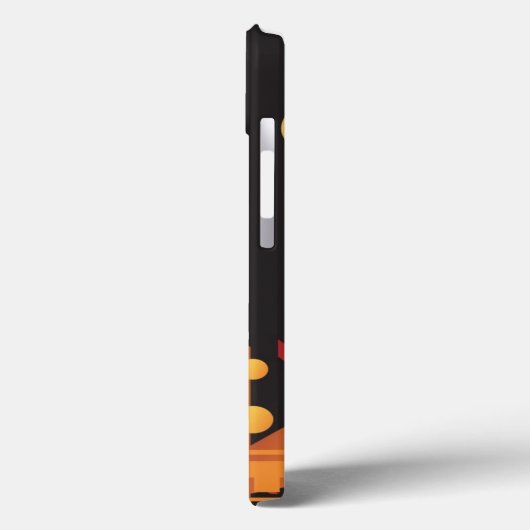 Technischer Halbtonhintergrund 2 Case-Mate iPhone Hülle (Rückseite / Links)